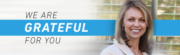 We Are Grateful For You