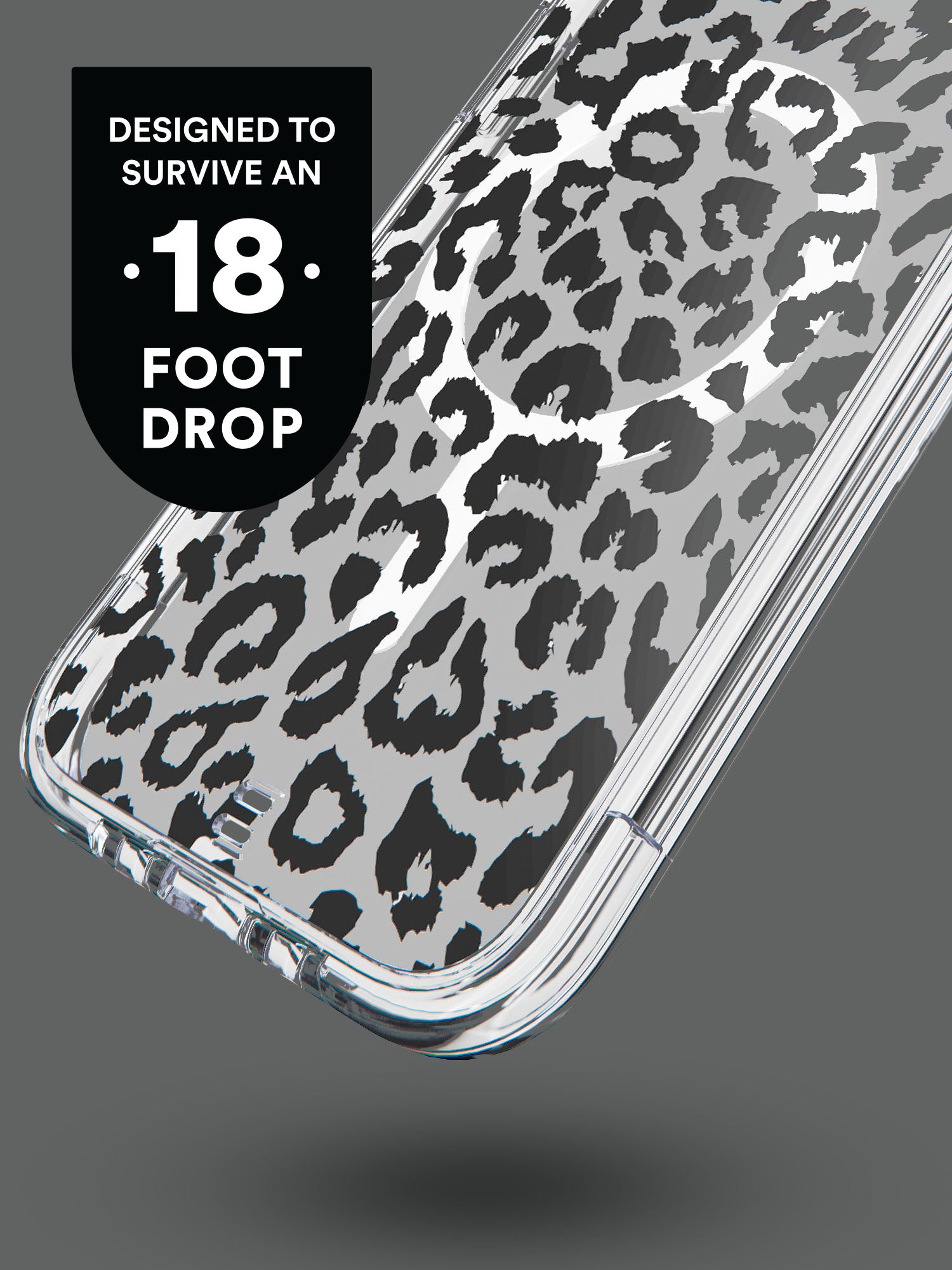 Accent Chrome Leopard Case for iPhone Air