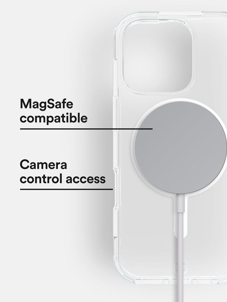 BodyGuardz Accent Clear Case for iPhone 16 Pro