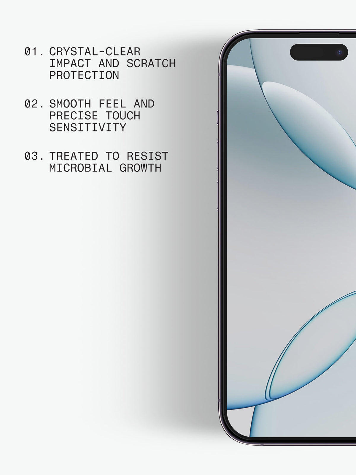 Clear Tempered Glass Screen Protector for iPhone 18 Pro Max