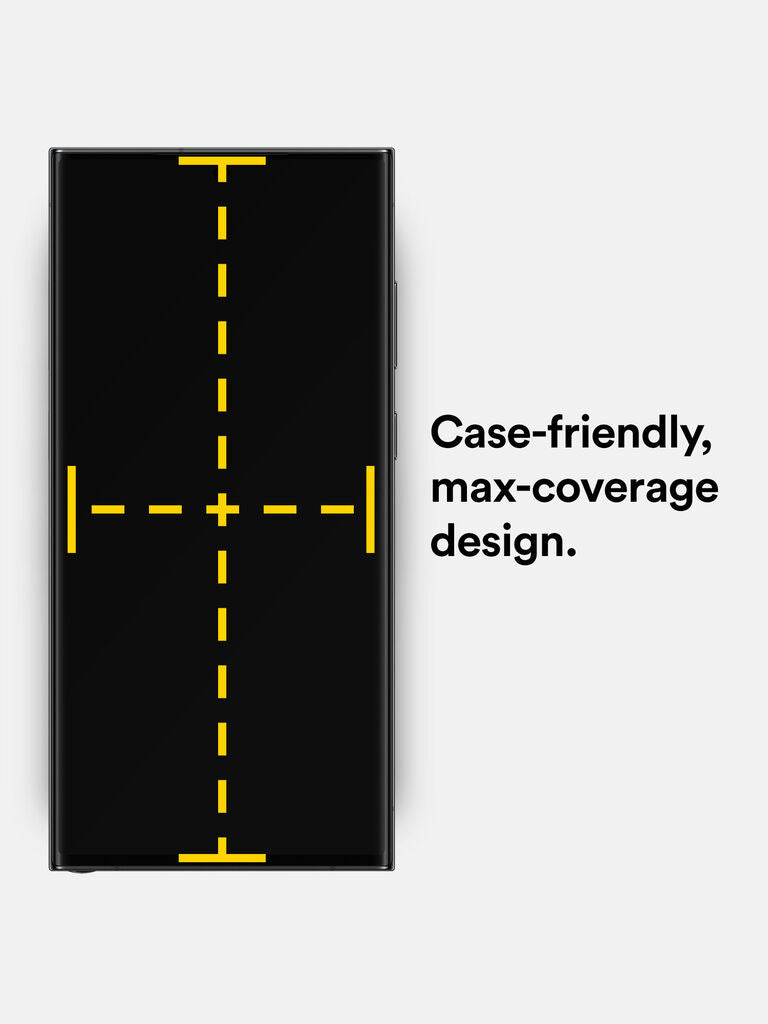 Pure 3 Tempered Glass Screen Protector for Galaxy S24 Ultra