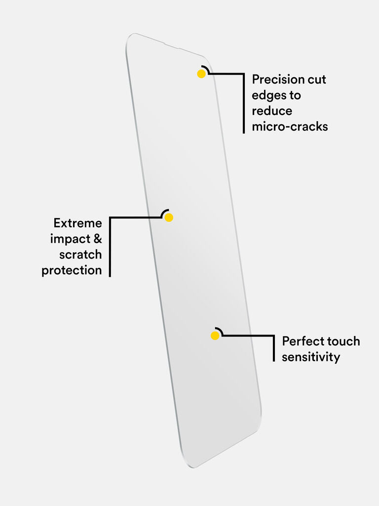 Pure 3 Tempered Glass Screen Protector for iPhone 14 Pro Max