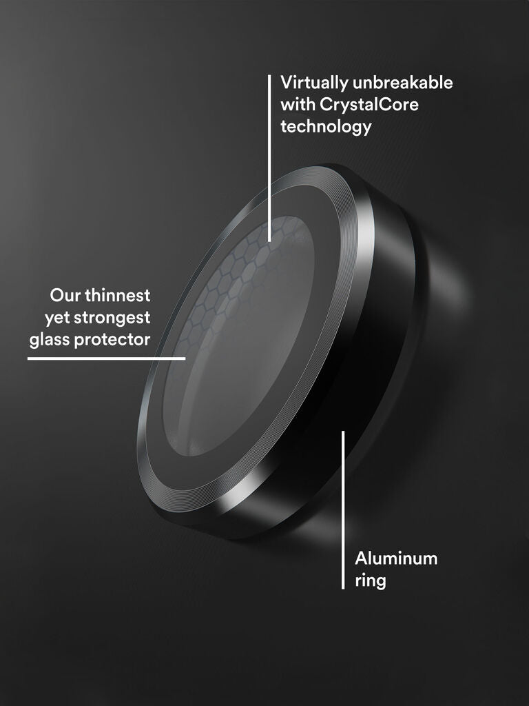 BodyGuardz Apex Camera Protector for iPhone 16