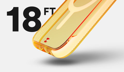 18 foot drop rating.