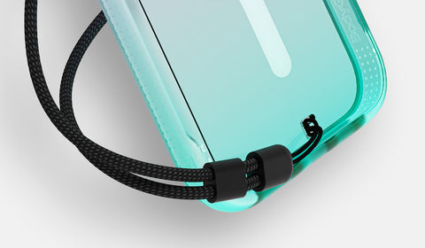 Removable lanyard.