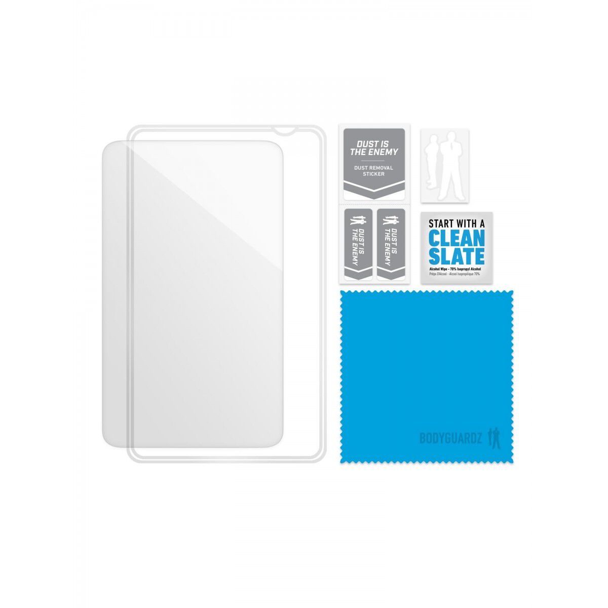 BodyGuardz Pure 2 Glass for Apple iPad Mini (5th Gen)