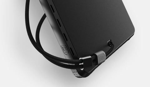 Removable lanyard.