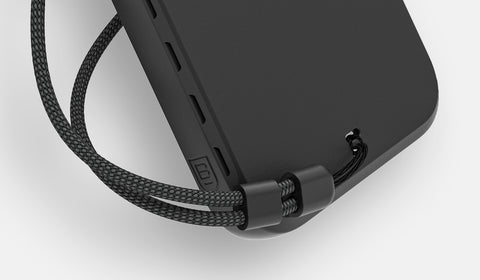 Removable lanyard.