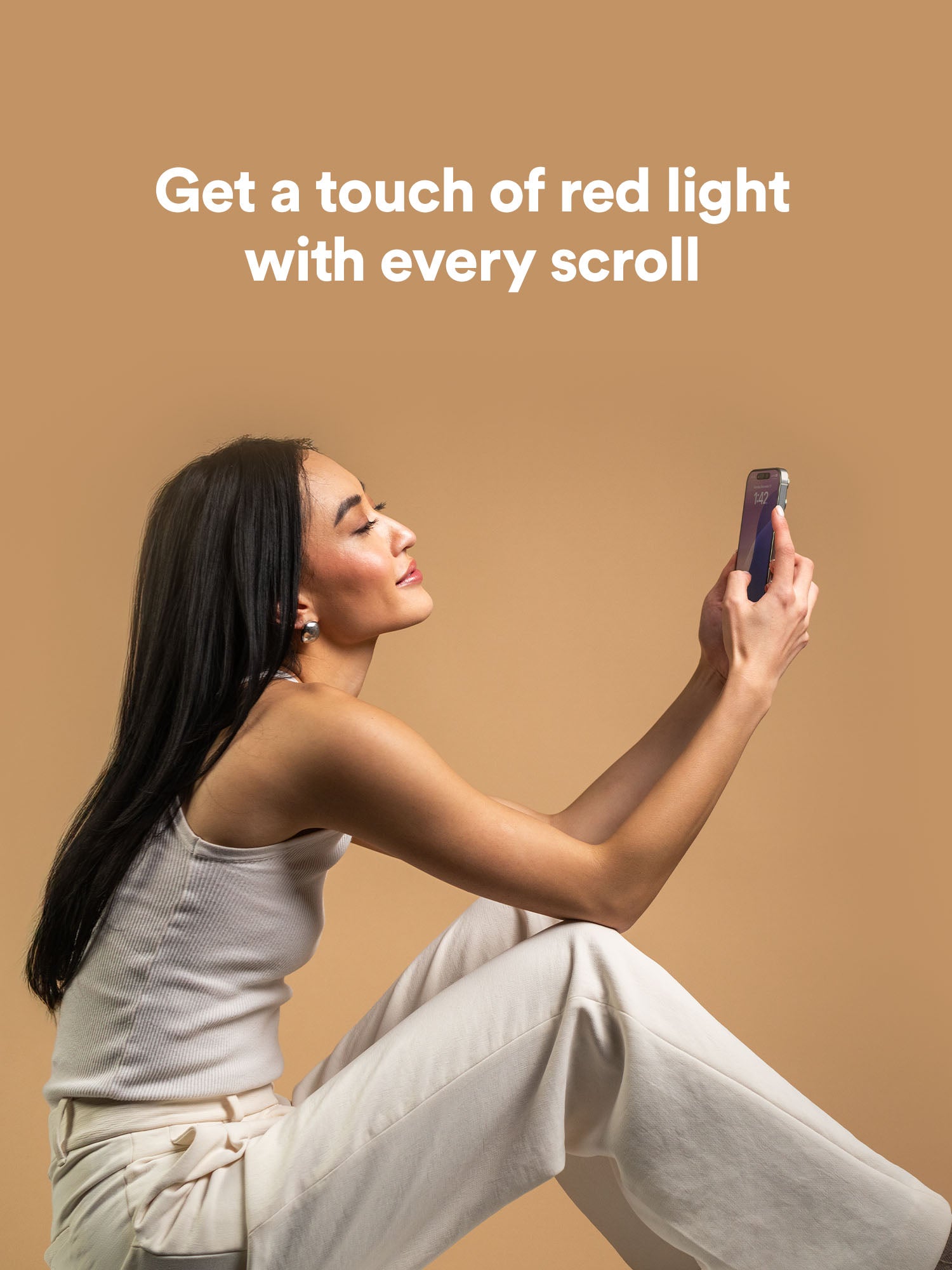 Red Light Converter Glass for iPhone 17 Pro