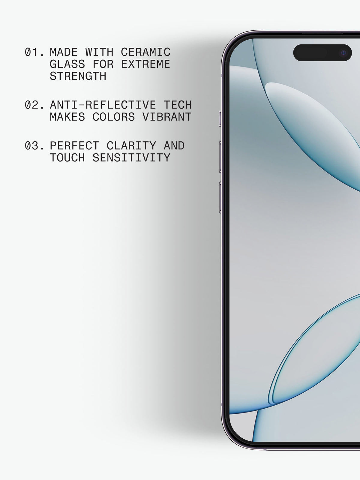 Apex Ceramic Glass Screen Protector for iPhone 18 Pro
