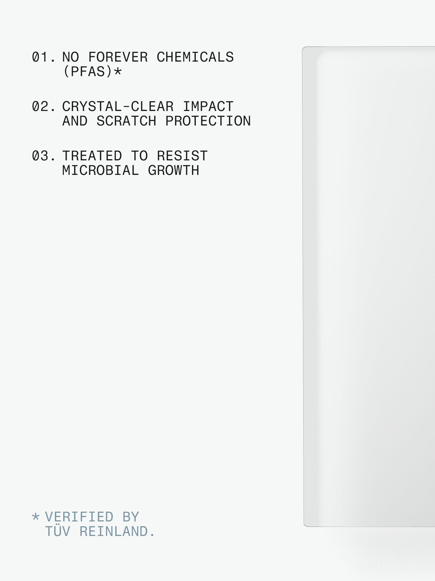 Clear Tempered Glass Screen Protector for Samsung Z Fold8