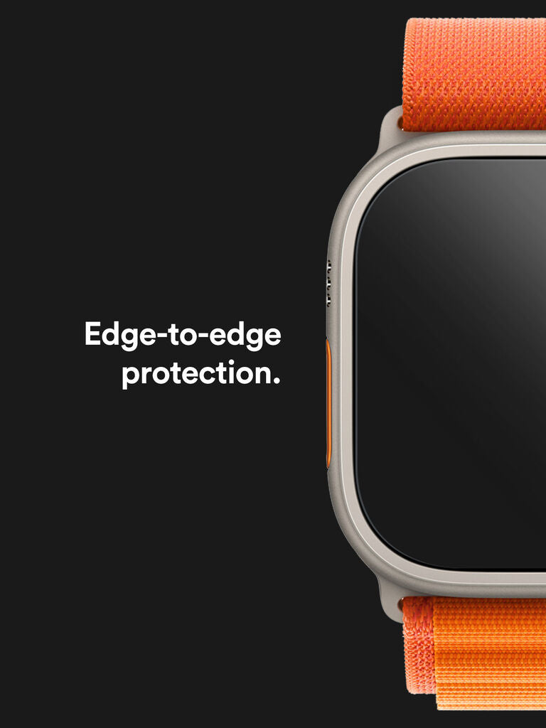 BodyGuardz Apex™ Premium Glass Screen Protector for Apple Watch Ultra / Ultra 2