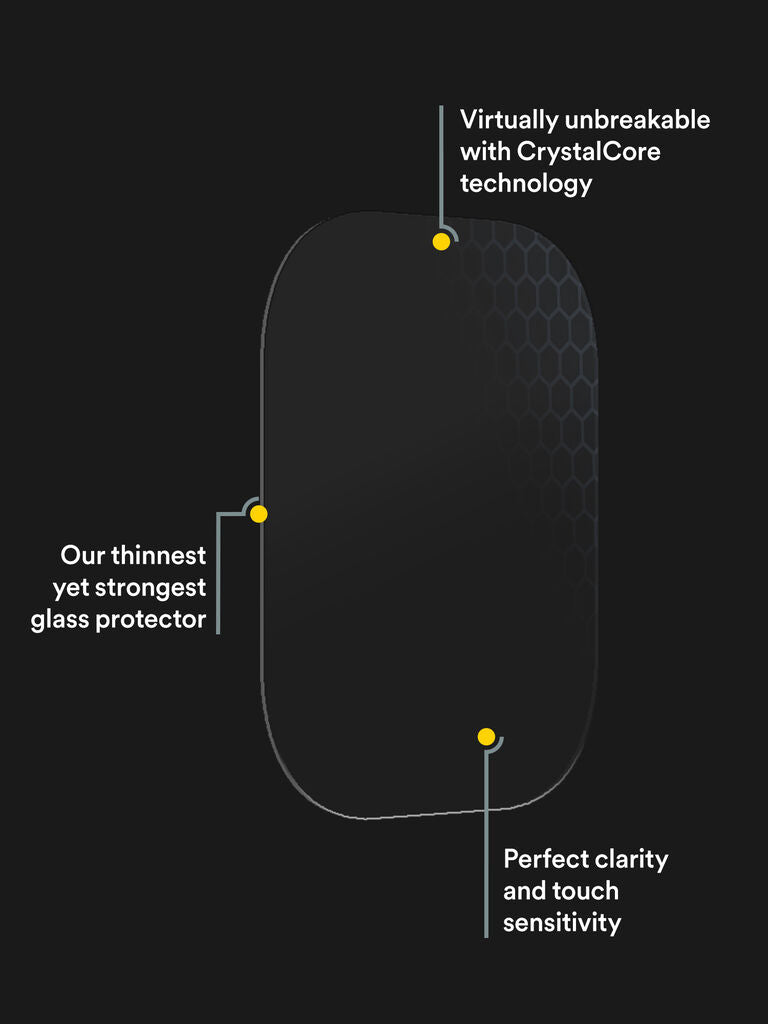 BodyGuardz Apex™ Premium Glass Screen Protector for Apple Watch Ultra / Ultra 2
