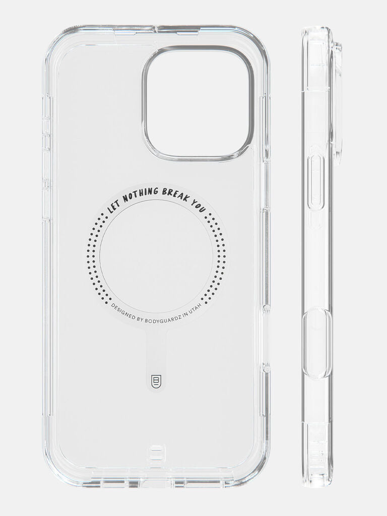 BodyGuardz Accent Clear Case for iPhone 16 Pro Max
