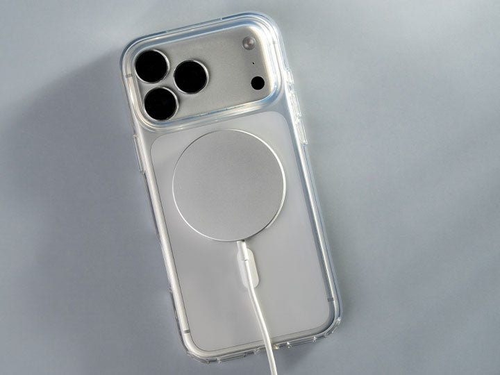 MagSafe + wireless-charger ready