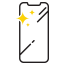 Case friendly edge-to-edge protection icon