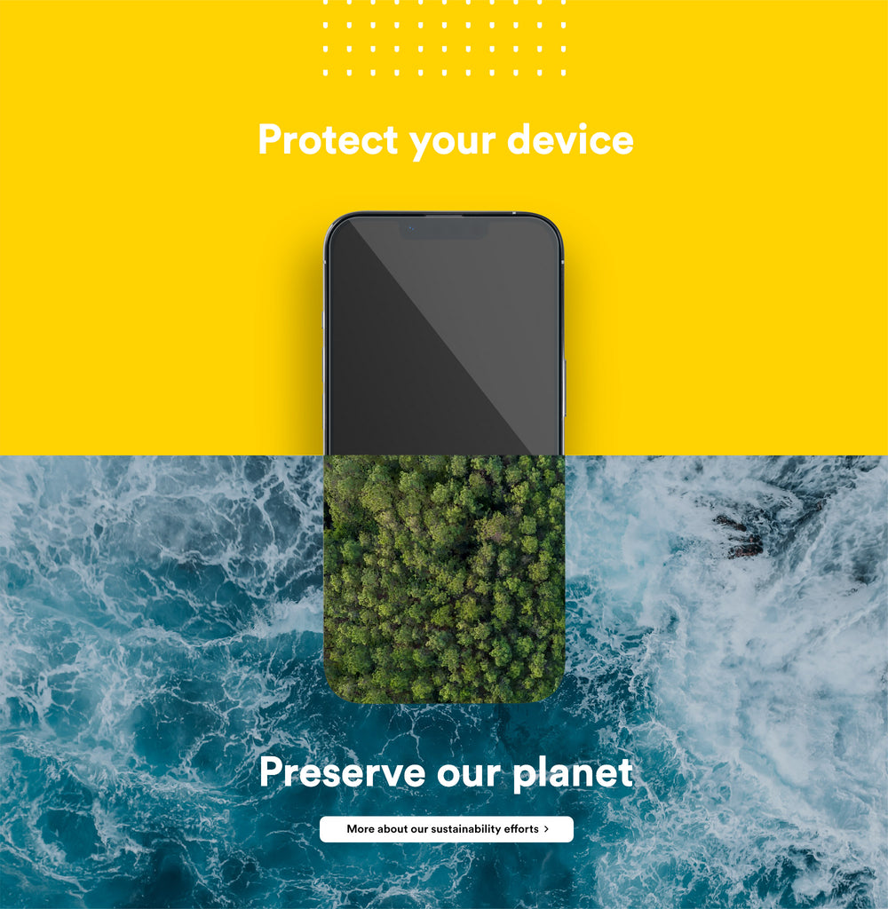 Pure 3 Screen Protectors | 9x Stronger & Sustainable