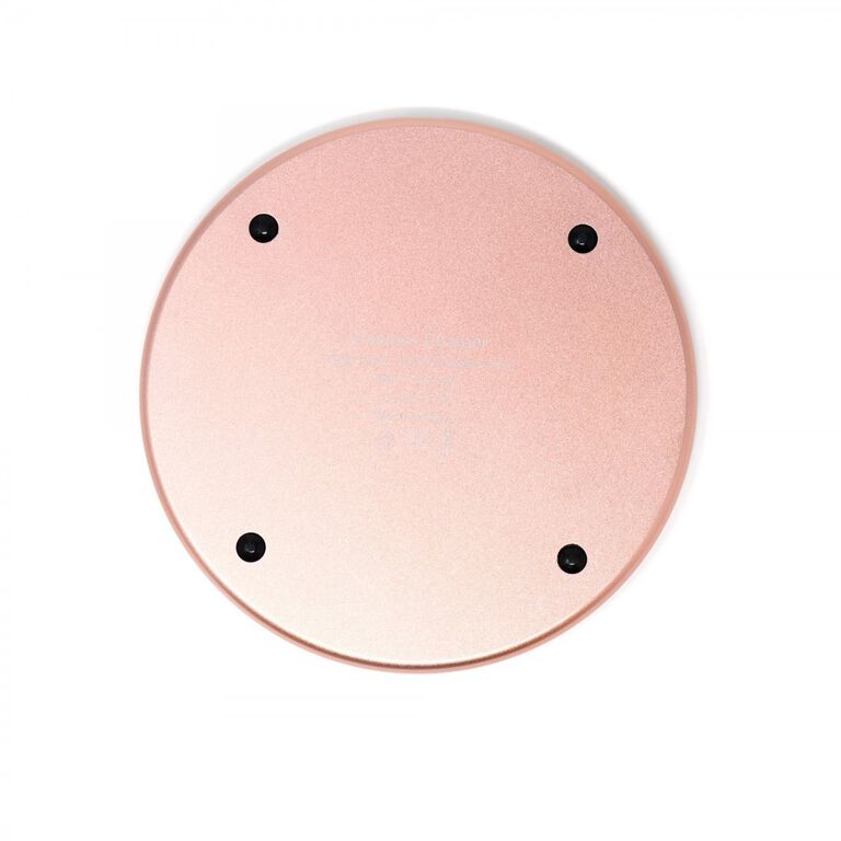 Wireless Charging Pad—(Rose Gold) with Floral Design