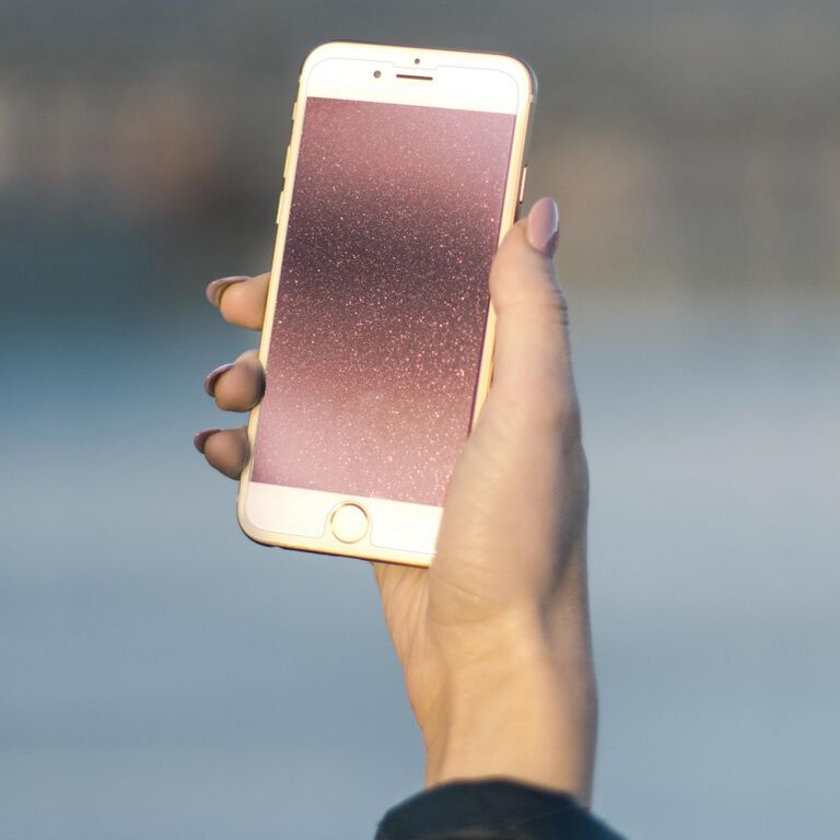 Showtime Glitter Glass (Pink) for Apple iPhone 6/6s/7/8