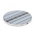 Wireless Charging Pad—(Silver) with Geometric Pattern