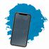 Showtime Glitter Glass (Blue) for Apple iPhone X