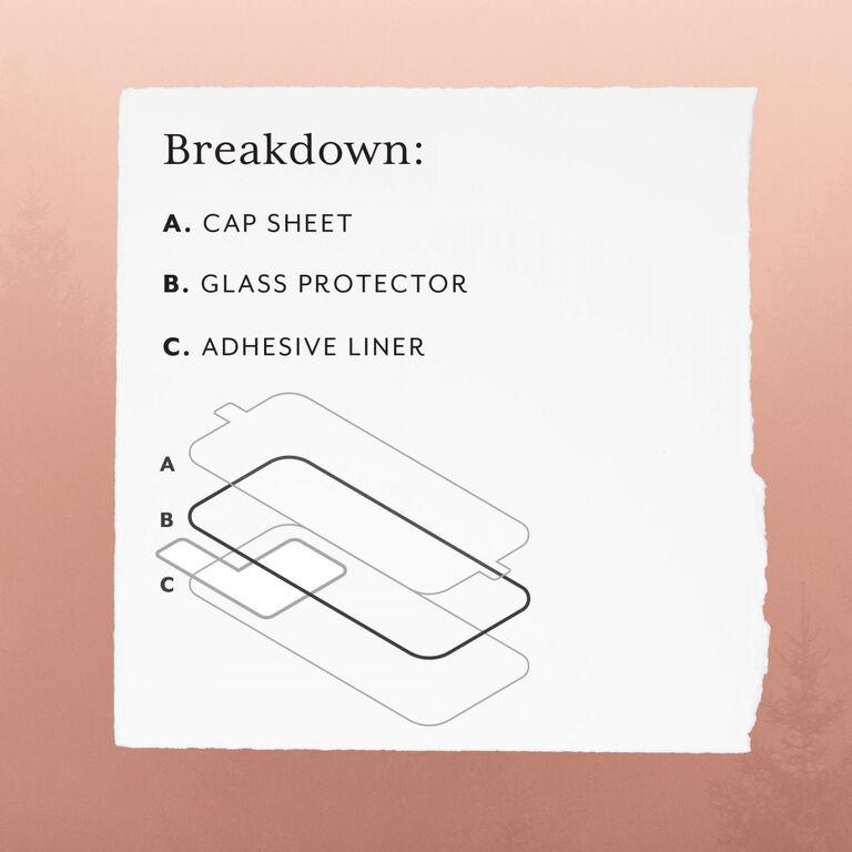 Showtime Glitter Glass (Pink) for Apple iPhone 6/6s/7/8