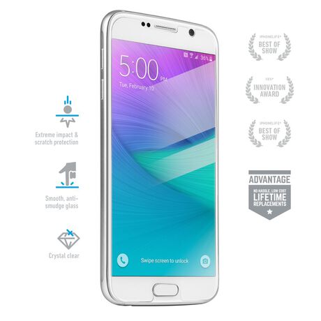 Samsung Galaxy S6 Pure Glass Screen Protector Bodyguardz