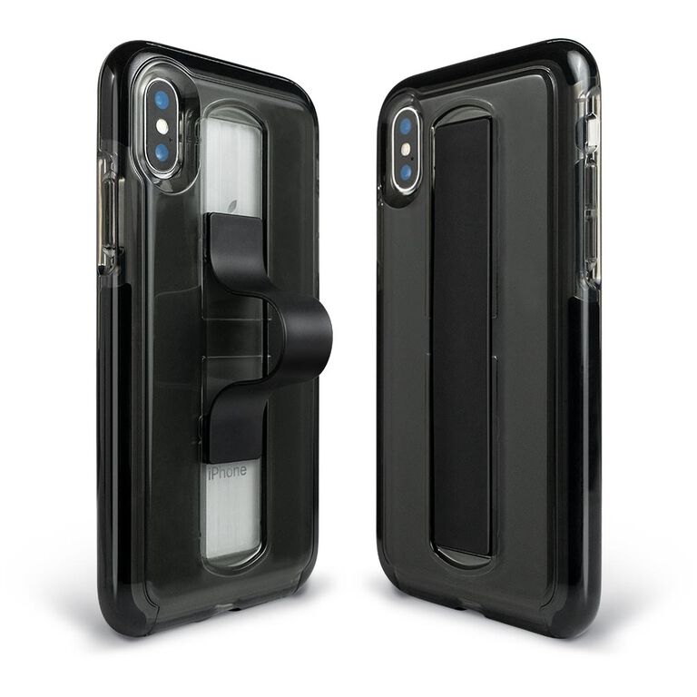 BodyGuardz SlideVue Case featuring Unequal (Smoke/Black) for Apple iPhone X/Xs, , large