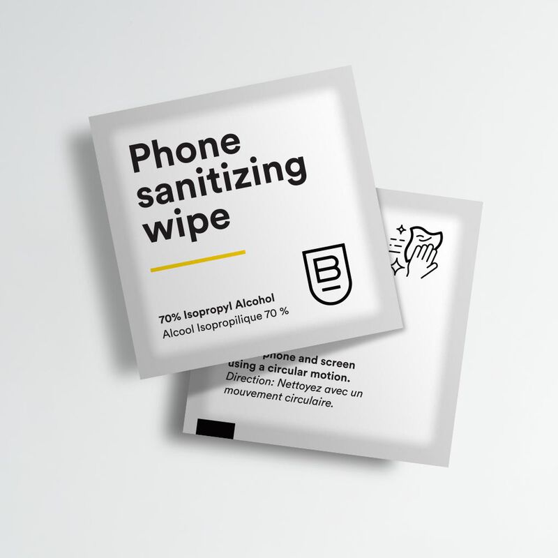 BodyGuardz Sanitizing Wipes (25 Pack)