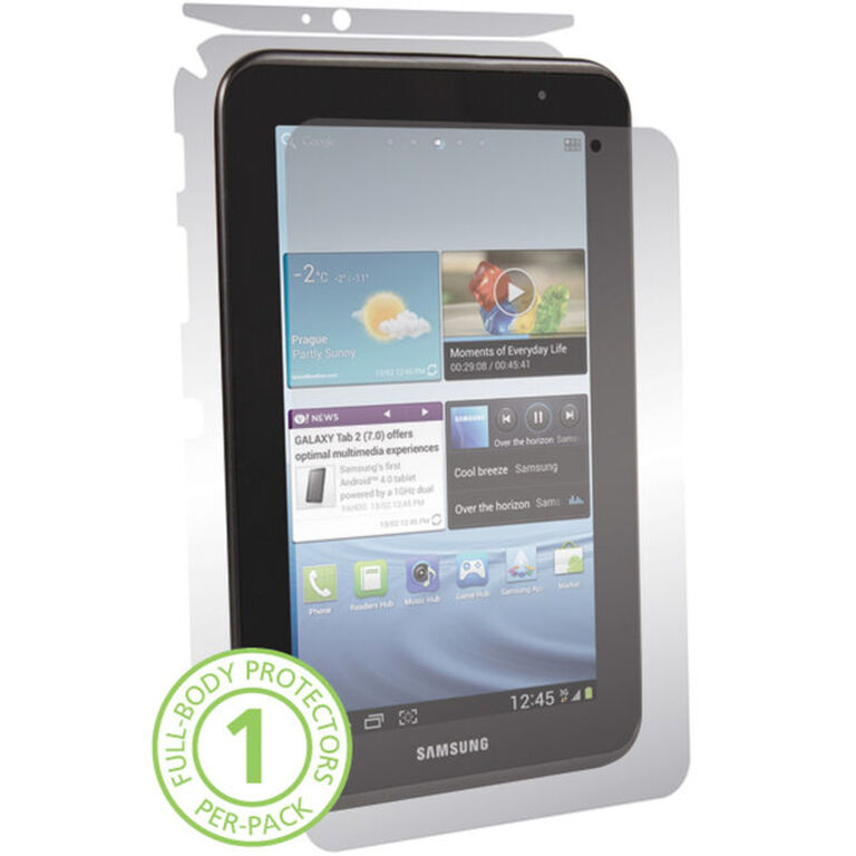 UltraTough Clear Skins Full Body for Samsung Galaxy Tab 2 7.0, , large