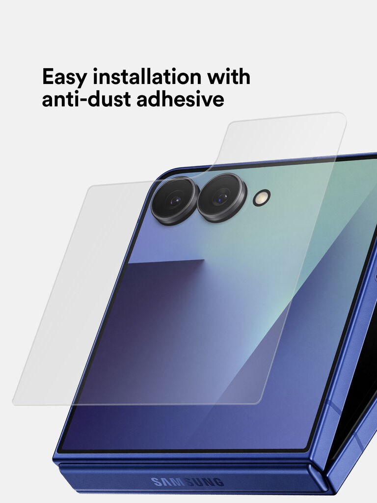 Pure 3 Tempered Glass Screen Protector for Samsung Galaxy Z Flip7, , large