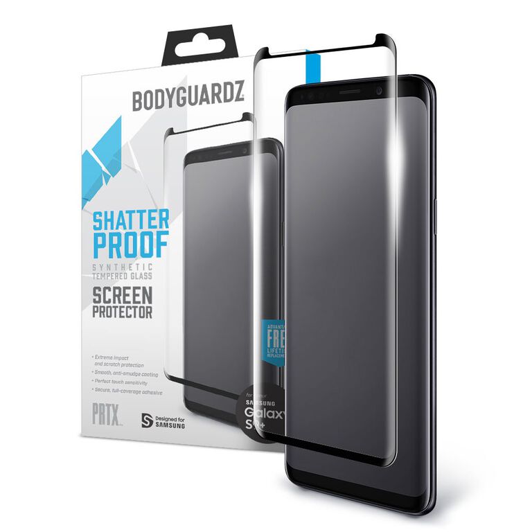 BodyGuardz PRTX Synthetic Glass for Samsung Galaxy S9+, , large
