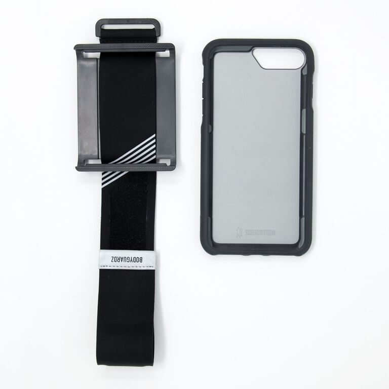 BodyGuardz Trainr Pro Case with Unequal Technology (Black/Gray) for Apple iPhone 6/6s/7/8 Plus, , large