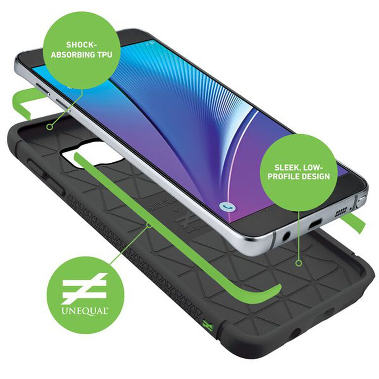BodyGuardz Shock Case with Unequal Technology (Gray) for Samsung Galaxy S8, , large