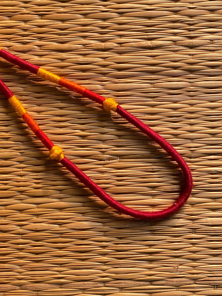 Artisan-Made Universal Lanyard (Red/Orange/Yellow), , large