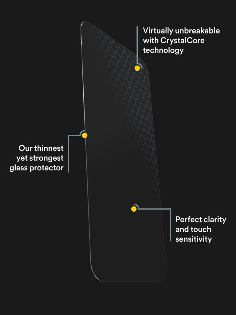 Apex Premium Glass Screen Protector for iPhone 14 Pro Max, 14 Plus, 13 Pro Max, , large