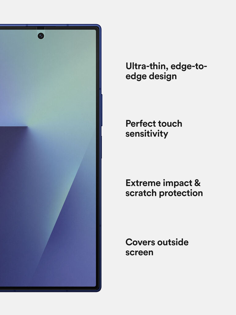 Pure 3 Tempered Glass Screen Protector for Samsung Galaxy Z Fold7, , large
