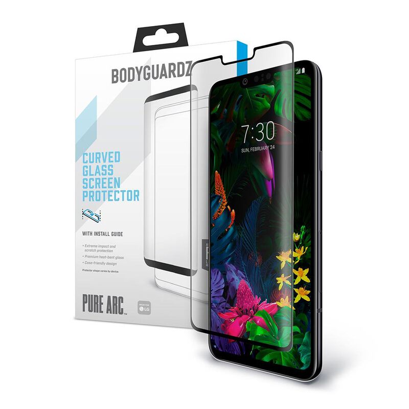 LG G8 ThinQ BodyGuardz Pure Arc™ Premium Glass Screen Protector