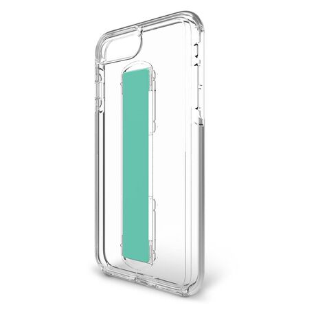 BodyGuardz SlideVue Case featuring Unequal (Clear/Mint) for Apple iPhone 6/6s/7/8 Plus, , large