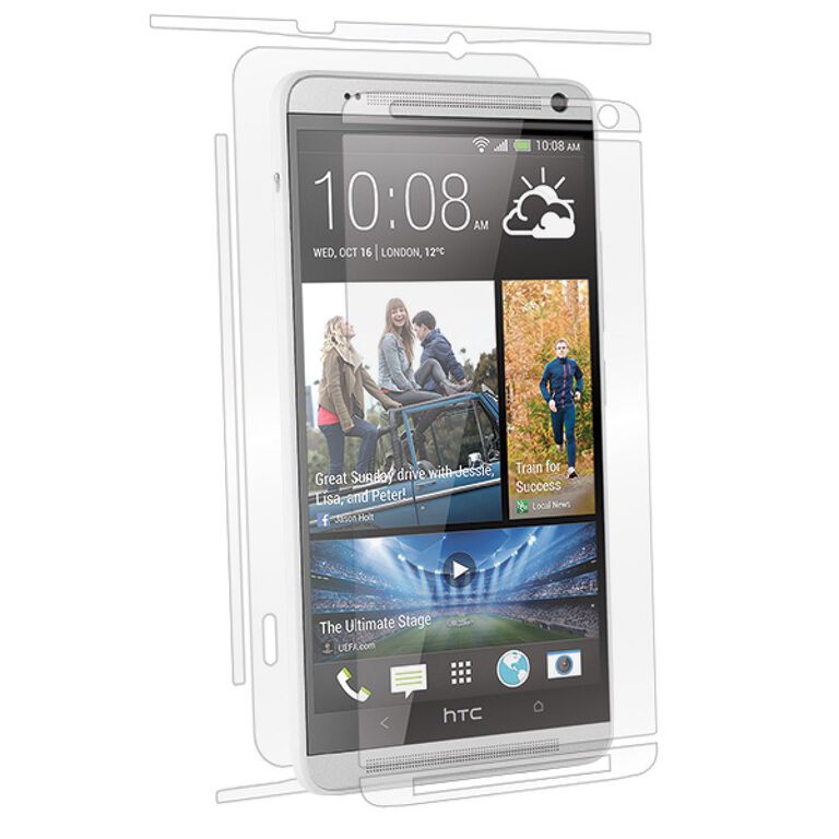 UltraTough Clear Skins Full Body for HTC One Max, , large
