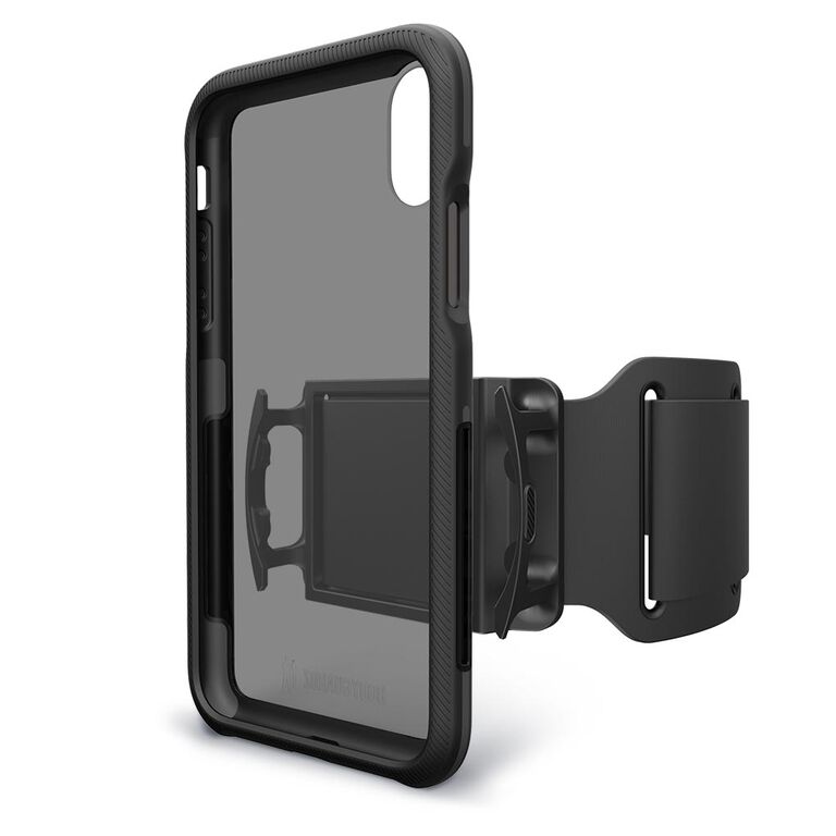 BodyGuardz Trainr Pro Case with Unequal Technology (Black/Gray) for Apple iPhone X/Xs, , large
