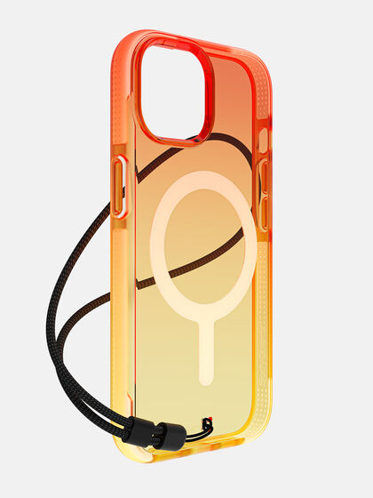 Ace Pro Case with MagSafe for iPhone 15 (Sorbet Yellow/Orange/Pink Ombre), , large