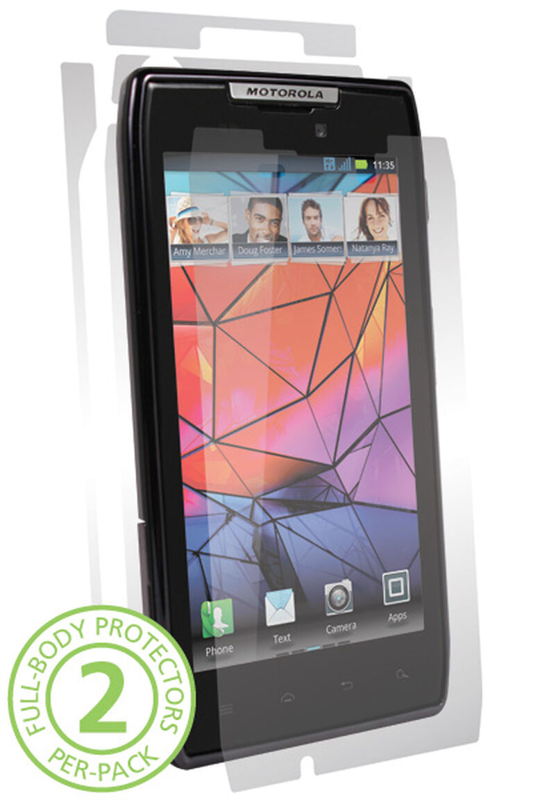 UltraTough Clear Skins Full Body for Motorola Droid Razr, , large