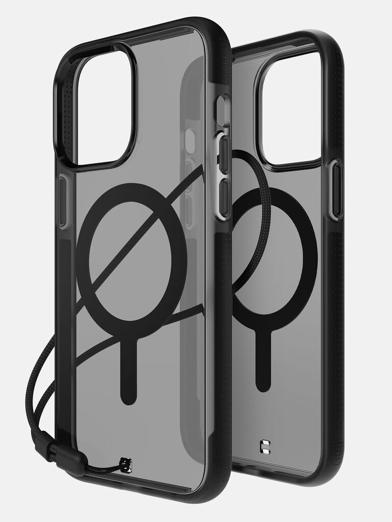 Ace Pro Smoke and Black Case with MagSafe for iPhone 15 Plus