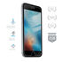 Apple iPhone 6s BodyGuardz Pure® Premium Glass Screen Protector, , large