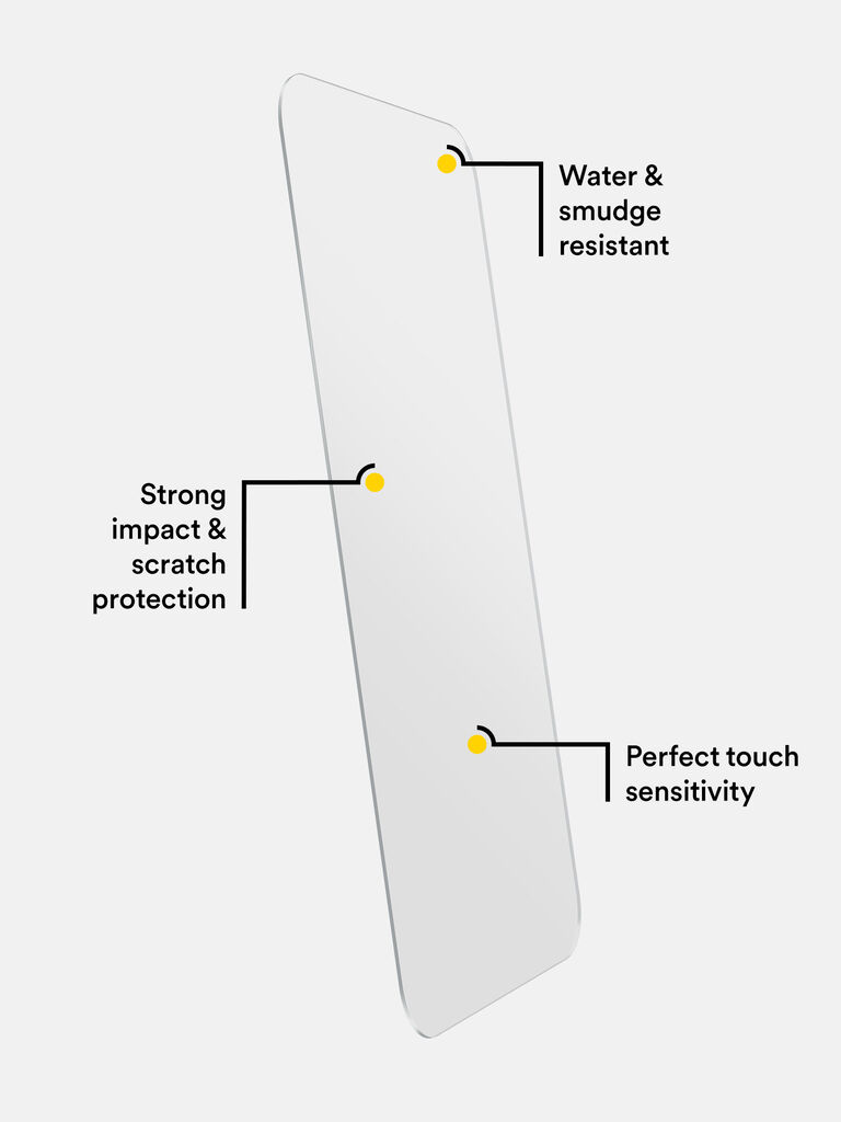 Pure Tempered Glass Screen Protector for iPhone 15 Plus/15 Pro Max, , large