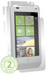 UltraTough Clear Skins Full Body for HTC Radar, , large