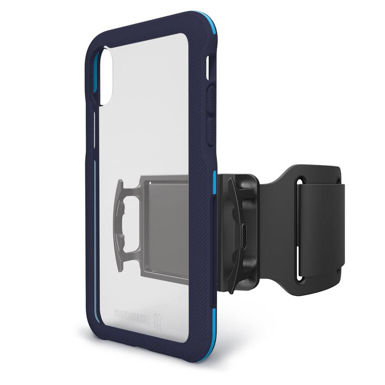 BodyGuardz Trainr Pro Case with Unequal Technology (Navy/Blue) for Apple iPhone X, , large