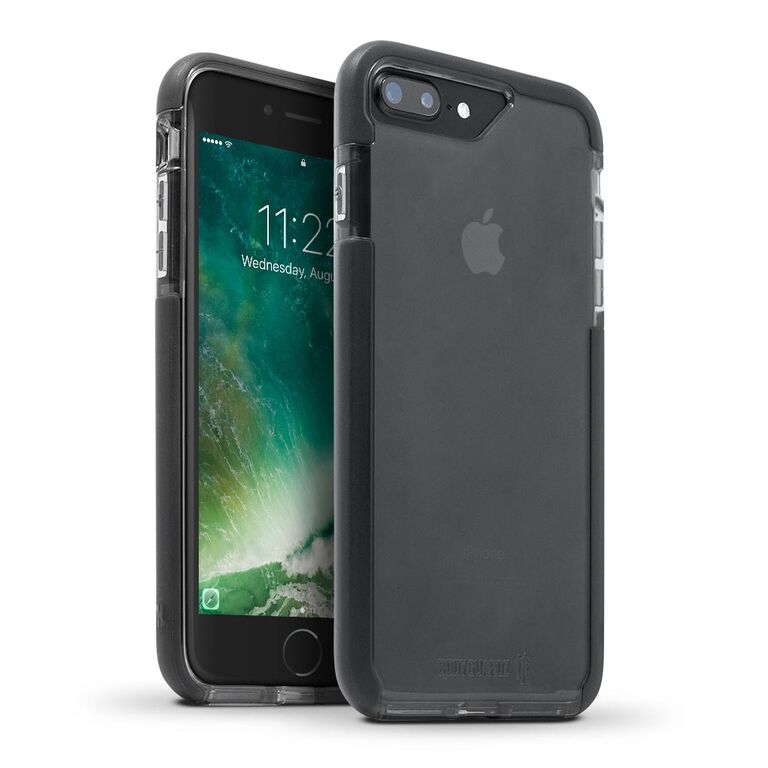 BodyGuardz Ace Pro Case featuring Unequal (Smoke/Black) for Apple iPhone 6 Plus / 6s Plus / 7 Plus / 8 Plus, , large