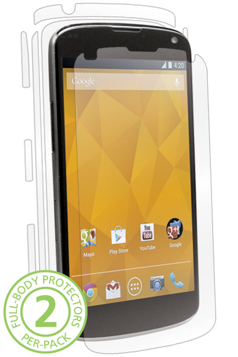 UltraTough Clear Full Body for Google Nexus 4, , large